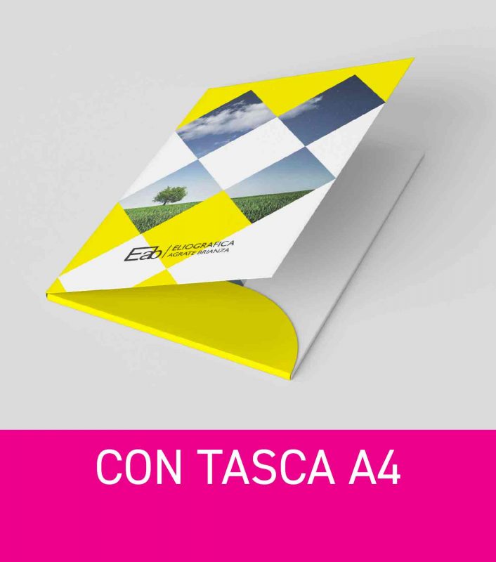 Folder Porta Documenti Con Tasca A4 - Eliografica Agrate Brianza